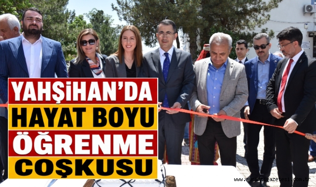 Yahşihan’da hayat boyu öğrenme coşkusu