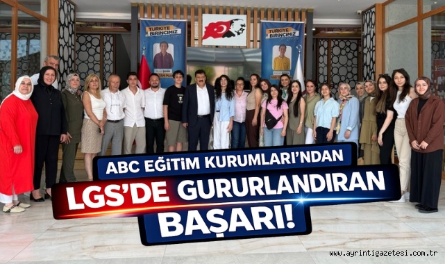 ABC Eğitim Kurumları’ndan LGS’de Gururlandıran Başarı