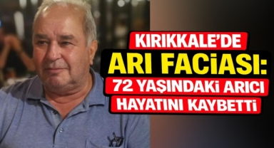 Kırıkkale’de arı faciası: 72 yaşındaki arıcı hayatını kaybetti