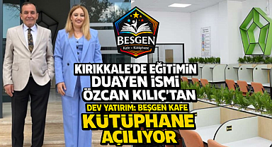 Kırıkkale Eğitiminin Duayen İsmi Özcan Kılıç'tan Yeni Bir Eğitim Vizyonu: Beşgen Kafe Kütüphane Açılıyor