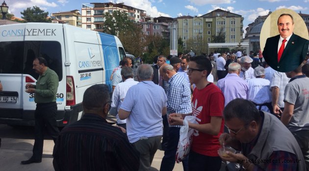 ALBAYRAK ANKARA DA YAPTIRDIĞI AŞURELERİ DAĞITTI