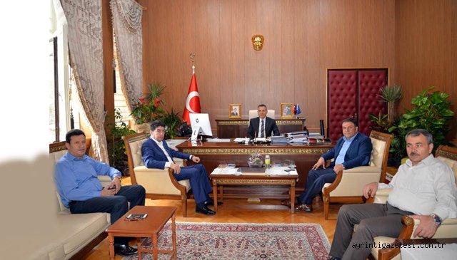 Başkanlardan Vali Elban'a Ziyaret