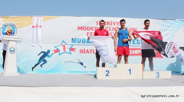 Biathle Şampiyonasında Türkiye Üçüncüsü Oldu