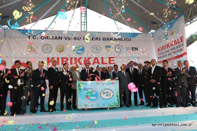 Bozkır değil yeşil Kırıkkale