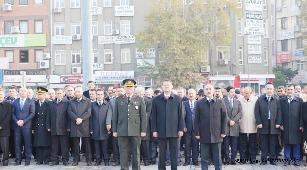 Büyük Önder Atatürk'ü anıyoruz