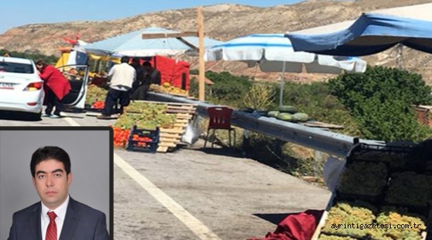 DELİCE’DE BAYRAM ÖNCESİ ÇİFTÇİNİN TEZGAHI KALDIRILDI