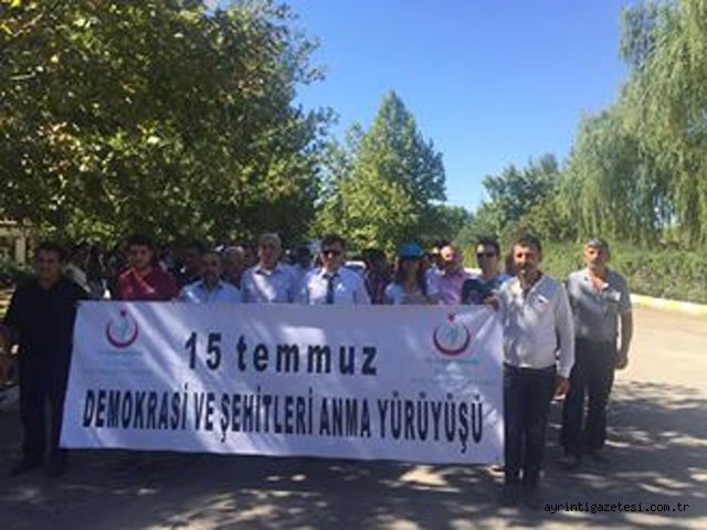 Demokrasi ve Şehitler Yürüyüşü