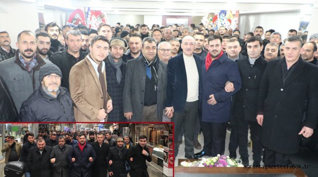 DOĞAN'DAN SAYGILI'YA HEP DESTEK TAM DESTEK