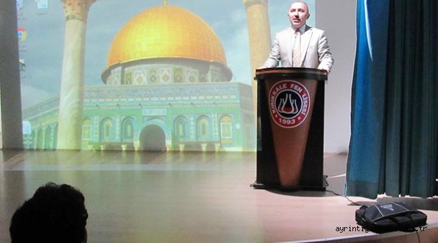 Fen Lisesi'nde Kudüs anlatıldı
