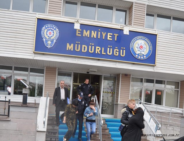 Fuhuş operasyonunda
