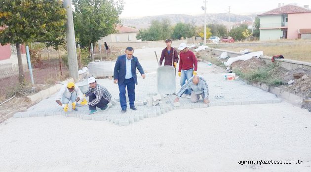 Hizmet için hiç durmayan Başkan