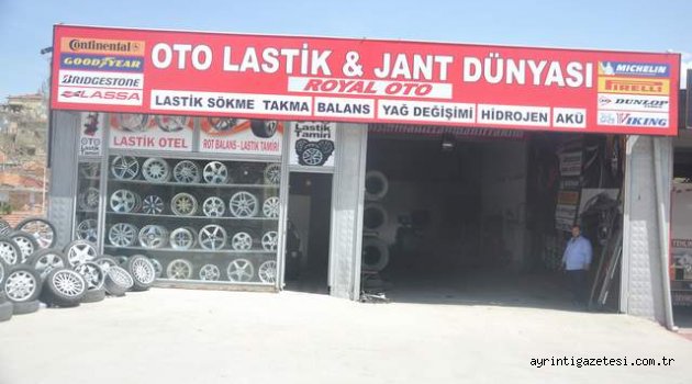 Jant ve lastik Dünyası hizmette