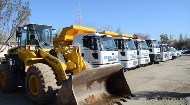 KIRIKKALE BELEDİYESİ KIŞA HAZIR