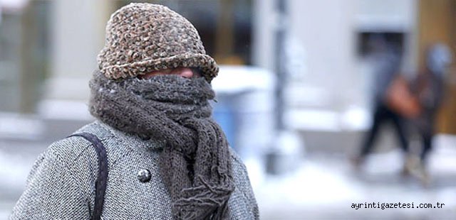 Kırıkkale buz tuttu! -22 derece