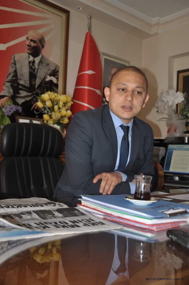 Oturan değil sahada olan bir örgütüz
