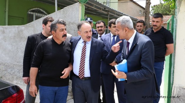 Saygılı Gündoğdu Mahallesi sakinlerini dinledi