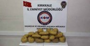 26 kg esrar ele geçirildi