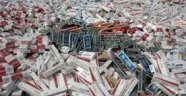 3 bin 500 paket kaçak sigara yakaladı