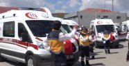 Kırıkkale Sağlık Müdürlüğü'ne Dualı 8 Ambulans Takviyesi