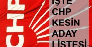 İşte CHP Kesin Aday Listesi