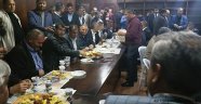 Sungur, çiğköfte ikramında bulundu