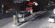 Yayanın tırın altında sürüklenmesi MOBESE'ye yansıdı