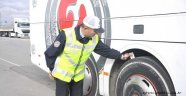 Zorunlu kış lastiği uygulaması yapıldı