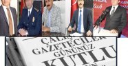 GAZETECİLER GÜNÜNÜ KUTLADILAR