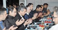 Vatandaşla iftar yaptılar