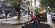 BELEDİYEDEN YAĞMUR SONRASI BAKIM