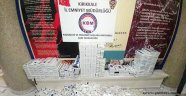 7 bin paket kaçak sigara ele geçirildi