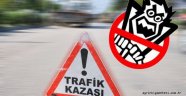 Trafik kazası 4 yaralı