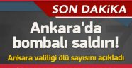 ANKARA'DA PATLAMA