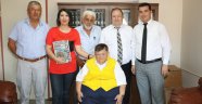 Gedik ve Sezgin Belediyeyi ziyaret etti