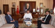 Halkbank’tan Vali’ye ziyaret