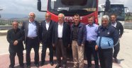 Keskin’e hibe itfaiye aracı