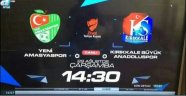 KIRIKKALESPOR'UN MAÇI NAKLEN A SPOR'DA