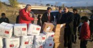 Kızılay’dan Suriyelilere gıda yardımı