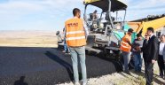 Köylülerimiz için ilk kez sıcak asfalt