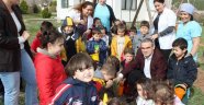 Kreşte her çocuğa bir ağaç