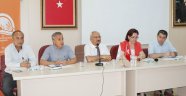 Muhtarlar ile bir araya geldi