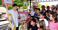 Öğrencilerden sağlık dersi