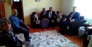 Özaydın şampiyon atletin ailesini ziyaret etti
