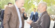 Saygılı emeklilerin sorunlarını dinledi
