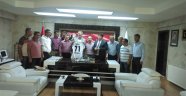 Sungur’a destek ziyareti