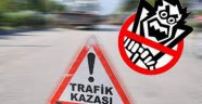 Trafik kazası 3 yaralı