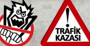 Trafik kazası 3 yaralı