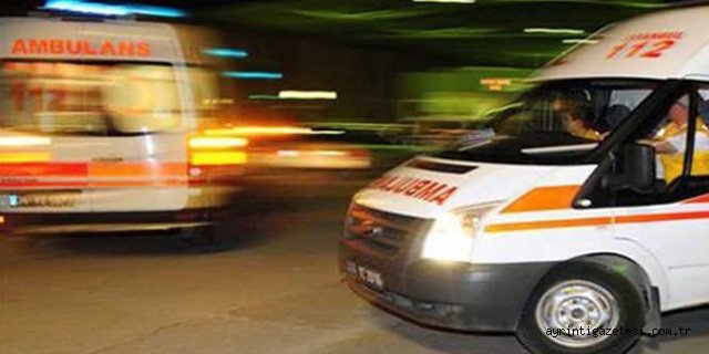 Trafik kazası 3 yaralı
