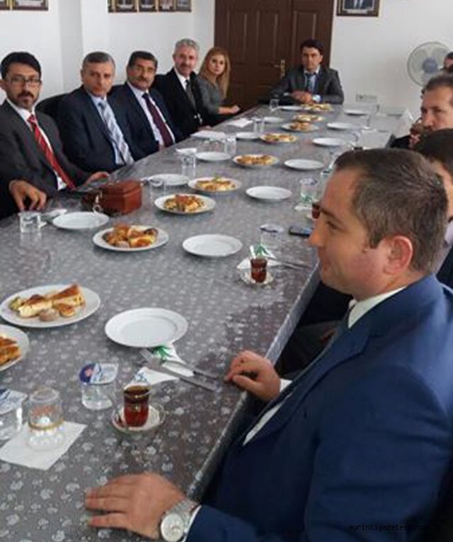 Yıldırım MEB personeli ile bir araya geldi