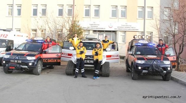 112 kışa hazır